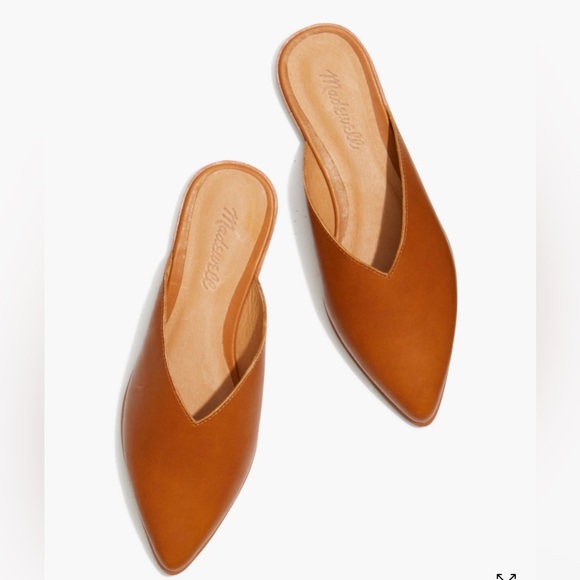 Madewell the Emilia Mule in English Saddle Leather, Size 10 - Picture 2 of 6